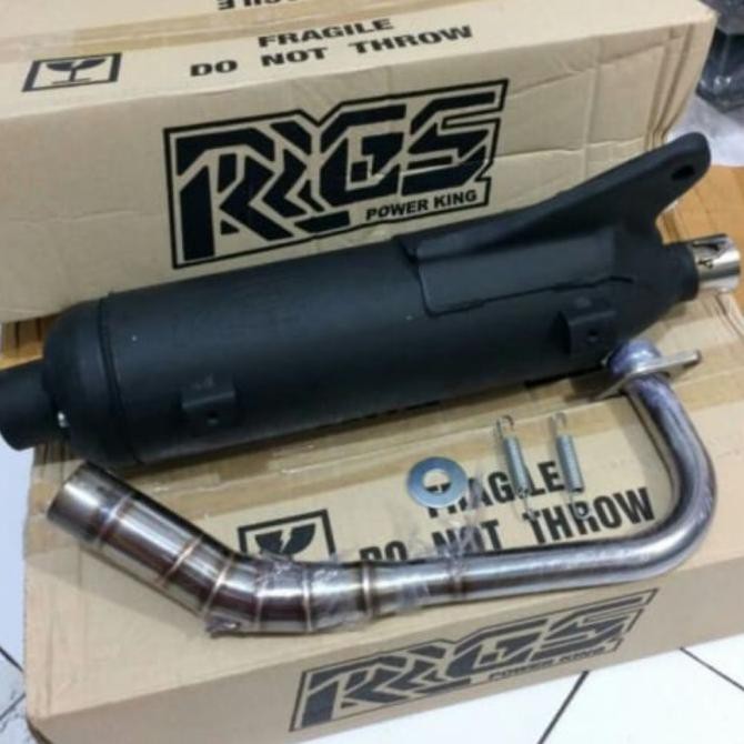Hot Sale Knalpot Standart Racing Rrgs Yamaha Mio Sporty / Mio Soul/ Soul Gt Termurah