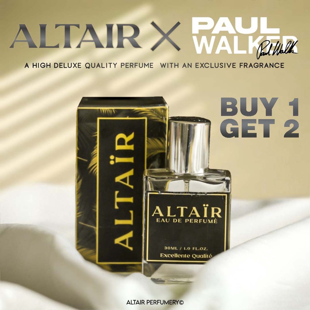 PARFUM PRIA TAHAN LAMA PAUL WALKER ORIGINAL BY ALTAIR PARFUME