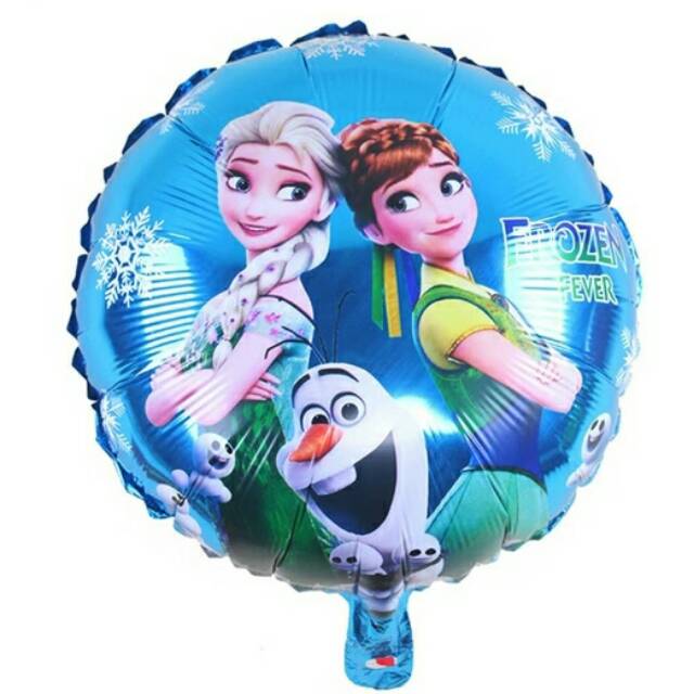 Balon frozen bulat 40cm