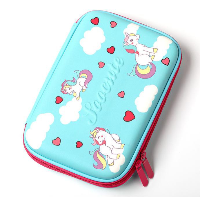 

Promo !!!! Termurah !!! Kotak pensil alat tulis Smiggle EVA Hardcase UNICORN SKY 3D WATERPROOF - SKY