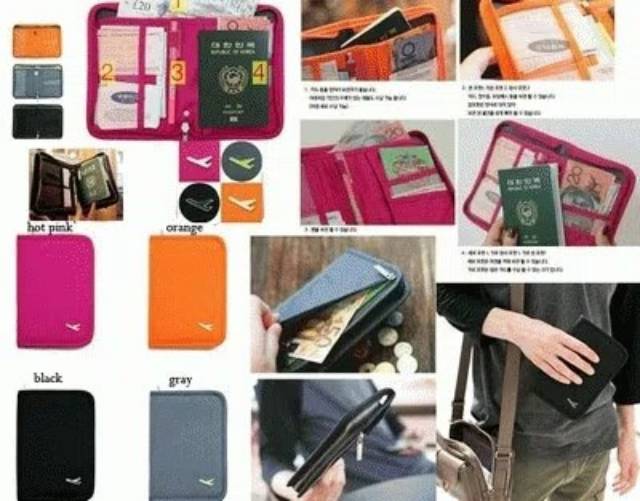 Tas Travel Dompet Organizer