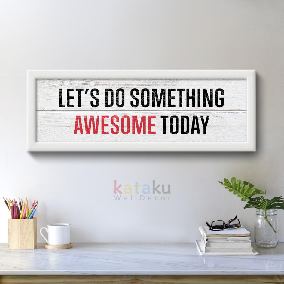 Termurah Hiasan Dinding Rustic Inspirational Quotes Sign Pajangan Dinding Wall Decor