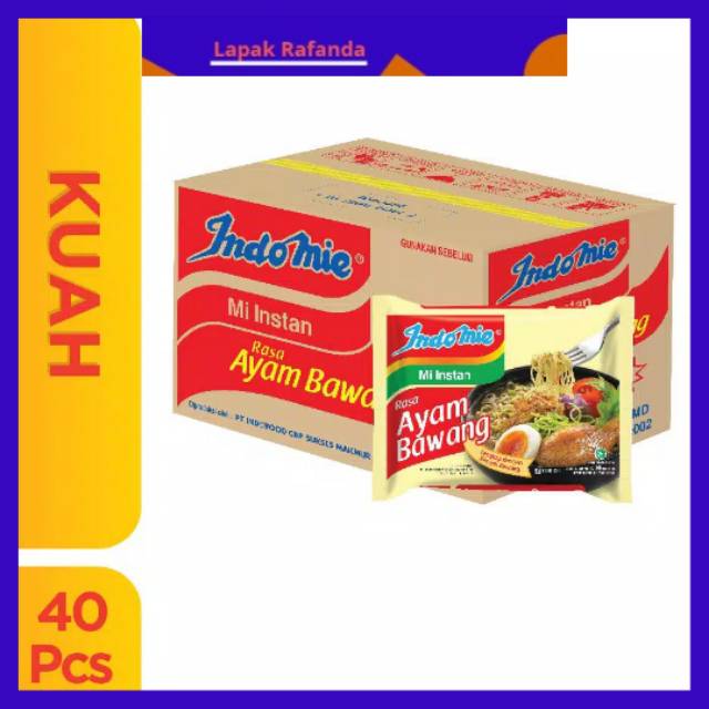 

Indomie Rasa Ayam Bawang