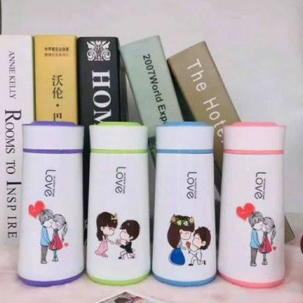 MEDAN Botol Minum LOVE COUPLE / Unik Cantik Edisi Couple