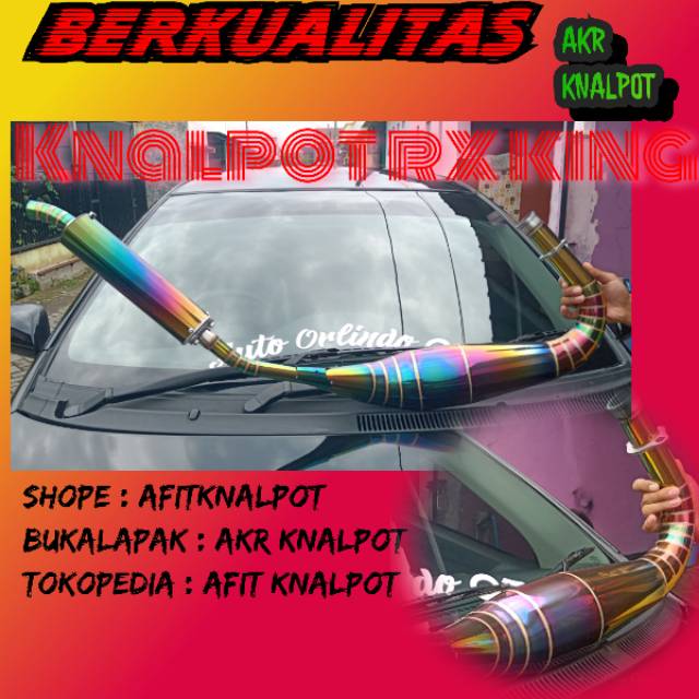 Knalpot rx king repsol knalpot rx king ninja knalpot kolojengking knalpot  bukan ykj