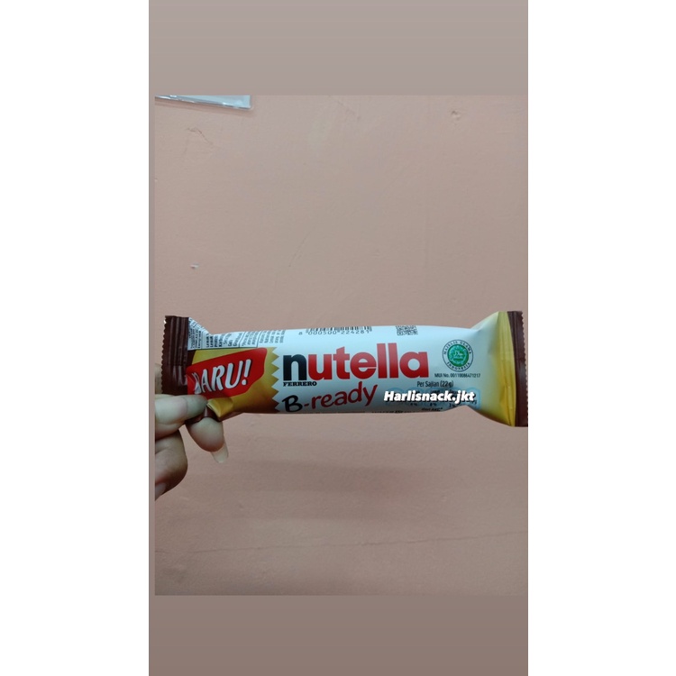 

NUTELLA B READY FERRERO CHOCOLATE - BREADY NUTELLA GO HALAL