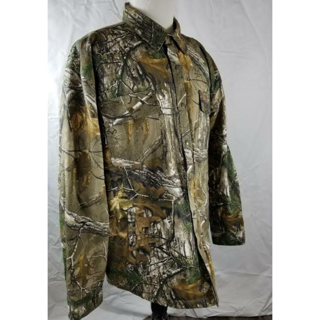 JAKET PARKA CAMO REALTREE ( BISA BOLAK-BALIK)