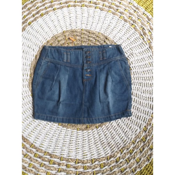 DUST JEANS rok wanita original