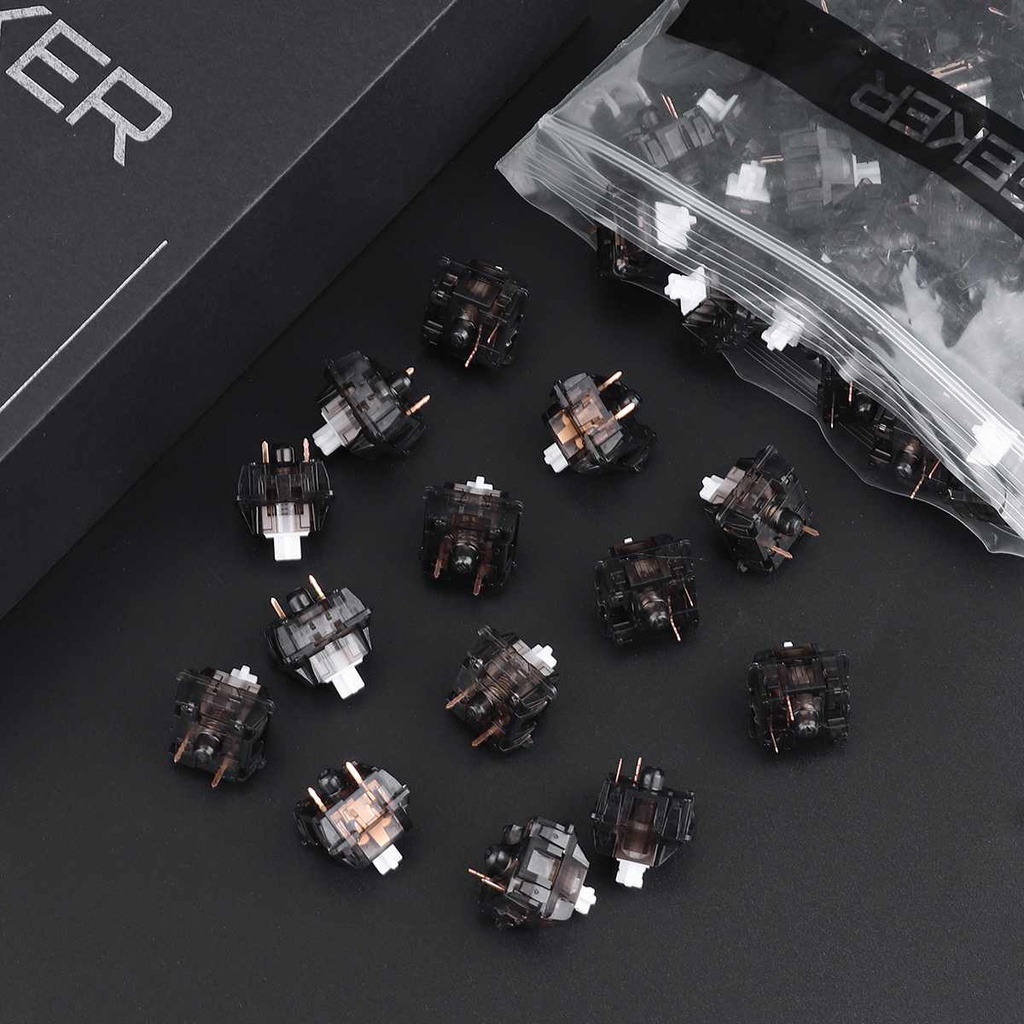 Feker 70 90 110 PCS Saklar Switch Tactile 3 Pin Untuk Keyboard Mekanik DIY 6