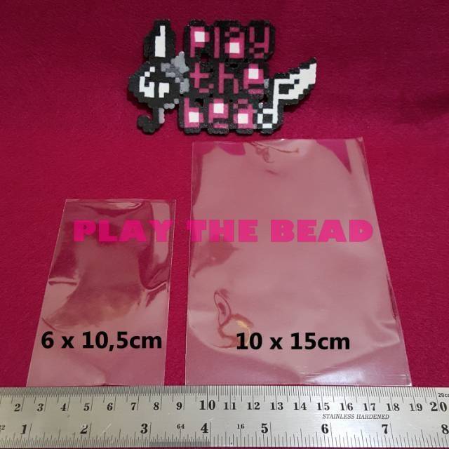 Plastik Bening Kemasan Aksesoris Tanpa Perekat