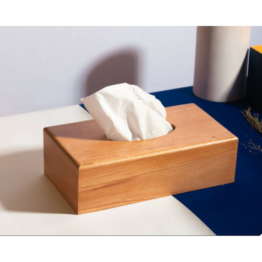 WOODEN Tissue Box / Kotak Tisu Kayu / Box tisu LANGSUNG DARI PENGRAJIN