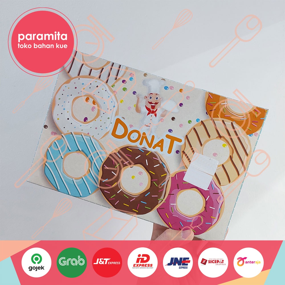 Young Kotak Donat (muat 6 donat) - 10 pcs