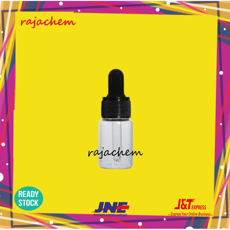 Botol Pipet Kaca 10 ml Ring Hitam