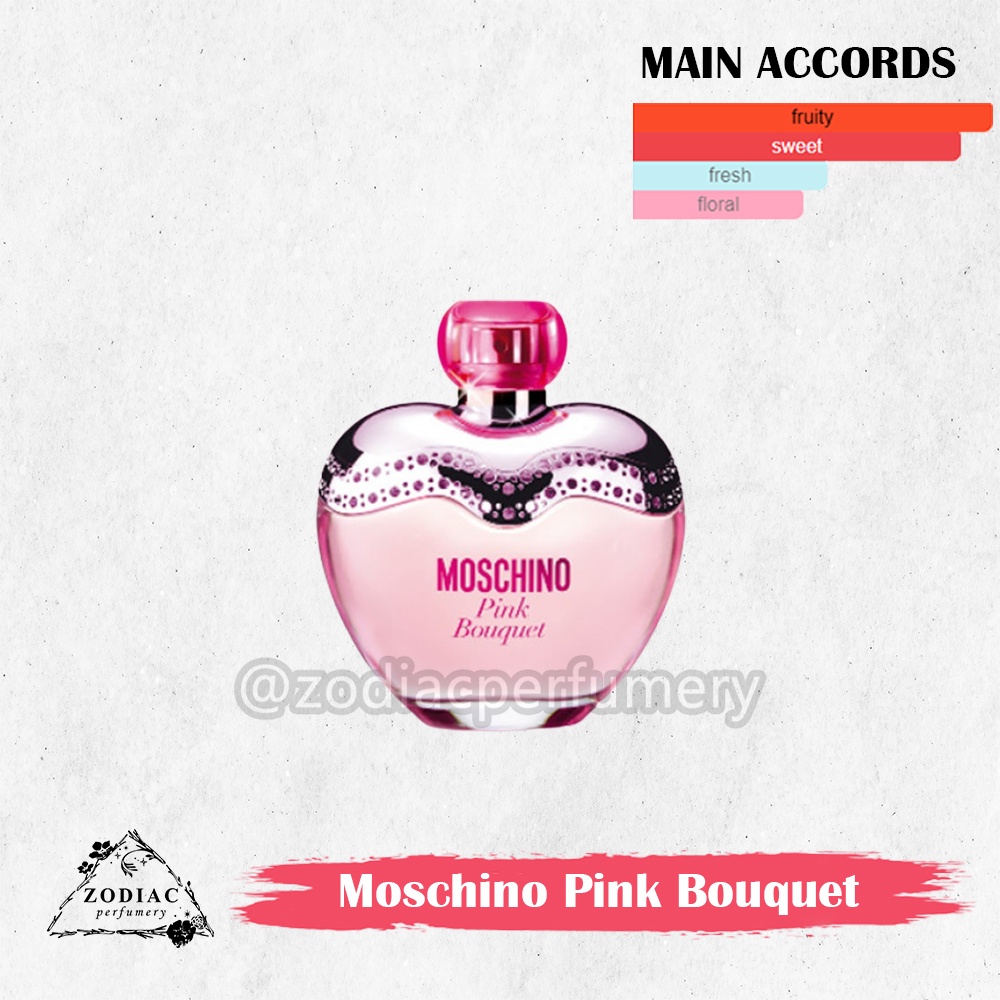Moschino Pink Bouquet EDT 100ml [100% Original]