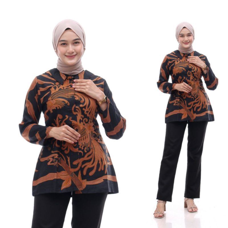 Atasan Couple Batik Wanita/ pria kekinian