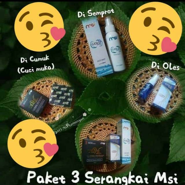 Paket 3serangkai MSI