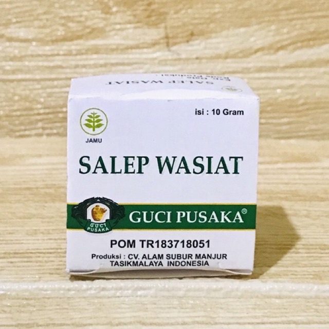 Salep Wasiat Guci Pusaka ( Putih ) 10 g | Salep Guci Pusaka | Mengatasi Masalah Kulit