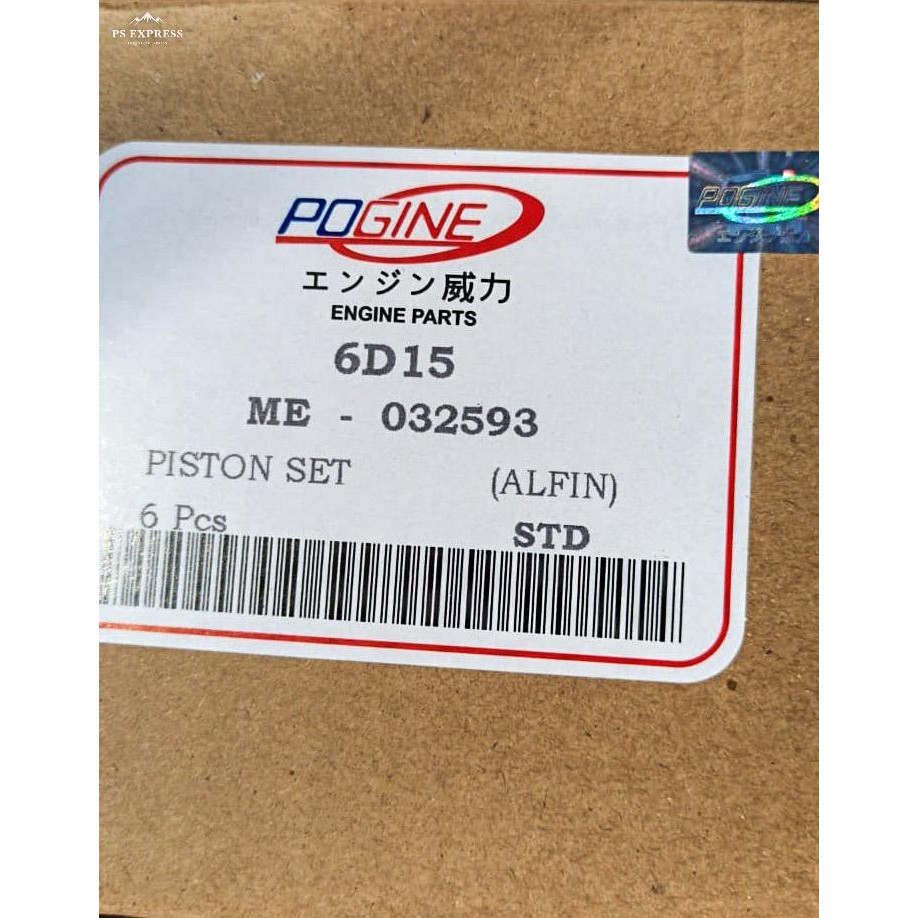 PISTON ASSY MITSUBISHI 6D15