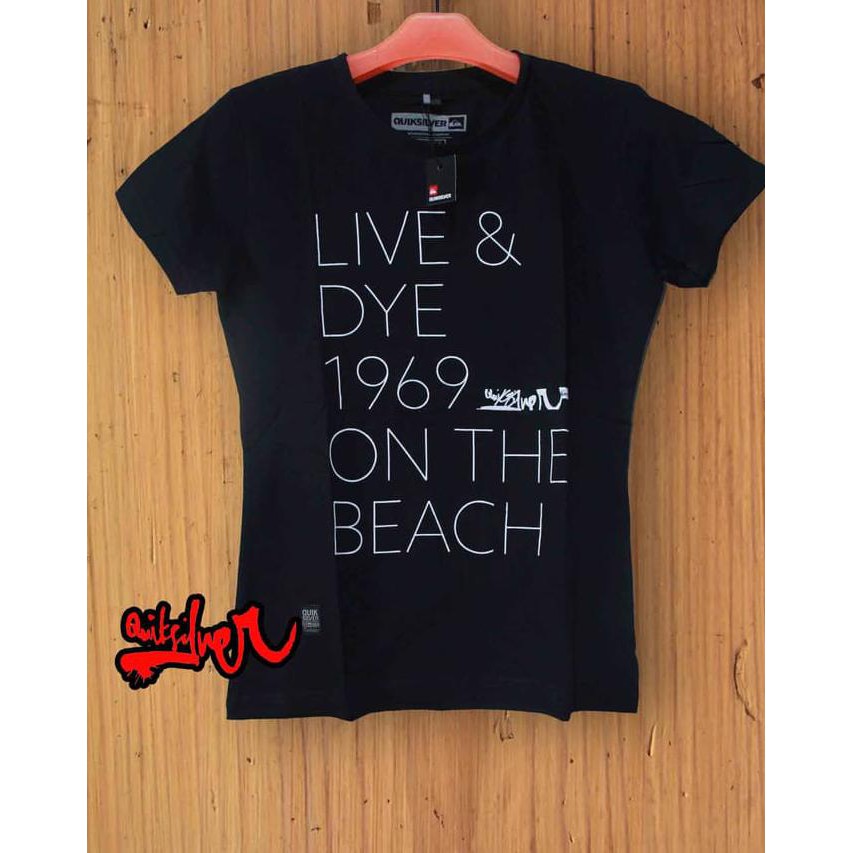 BAJU KAOS TSHIRT DISTRO SURFING CEWEK QUIKSILVER {PRODUK TERBARU}