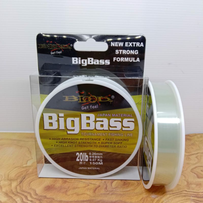 Senar Pancing Blood Big Bass 150m