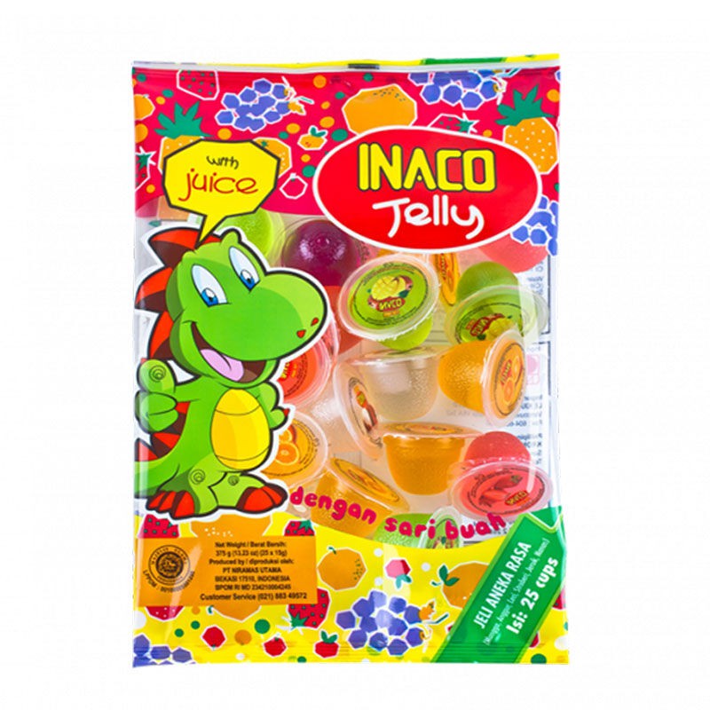 Promo Harga Inaco Mini Jelly per 25 cup 15 gr - Shopee