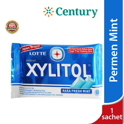 

Xylitol Fresh Mint Sachet