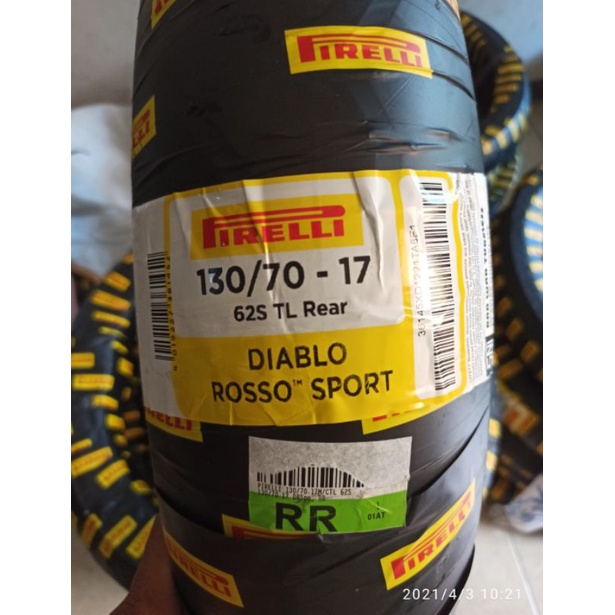 Pirelli diablo rosso sport 130/70 R17