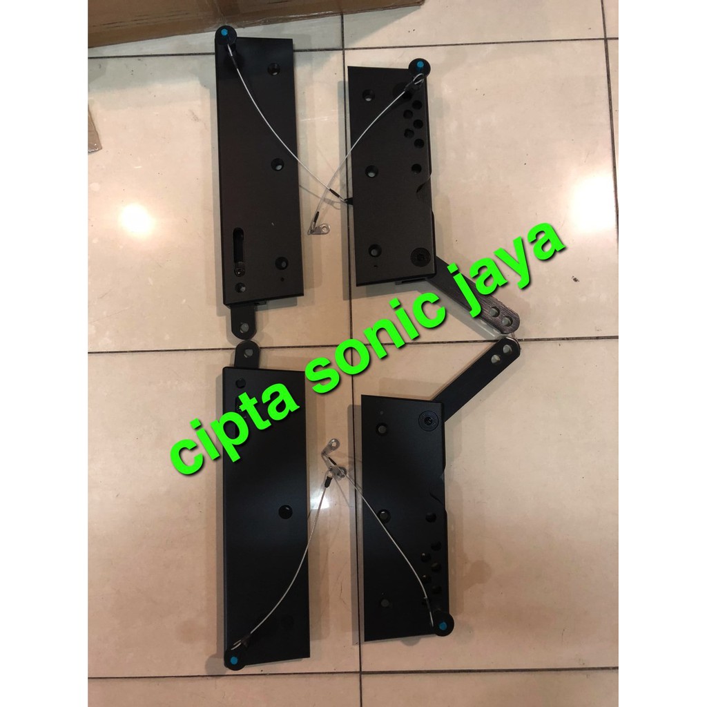 Braket speaker Line Array 12 Inch 4 In 1 Komplit Pin model biasa