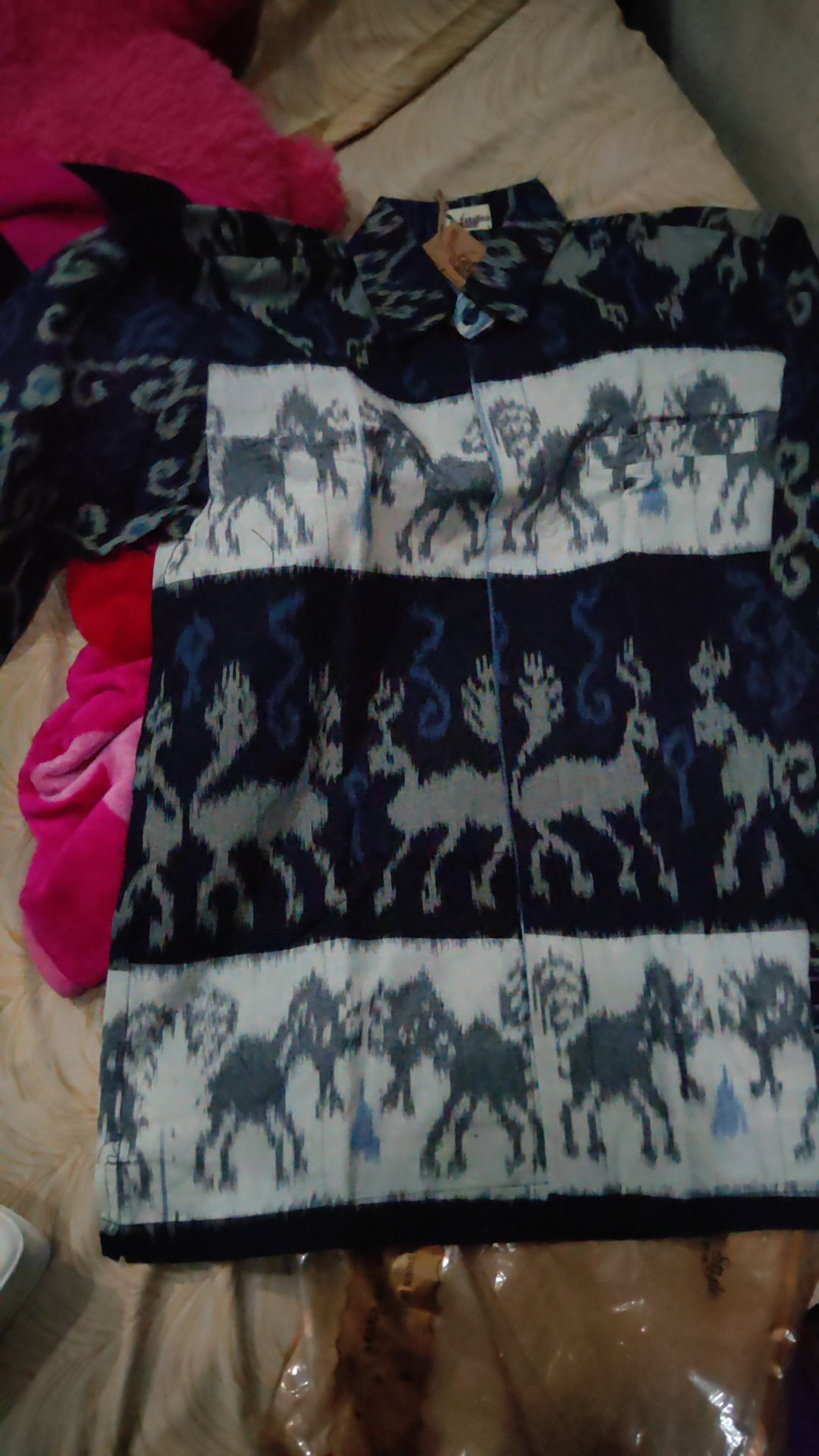 Couple Hanbok Kemeja Tenun Catalinatenun