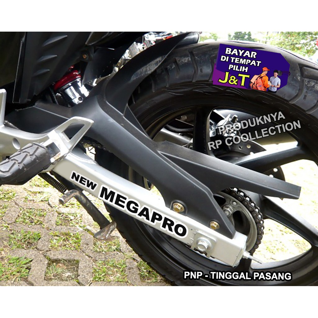 Spakbor Kolong New Megapro Karbu Slebor Hugger Mudguard Pelindung Monoshock Shopee Indonesia