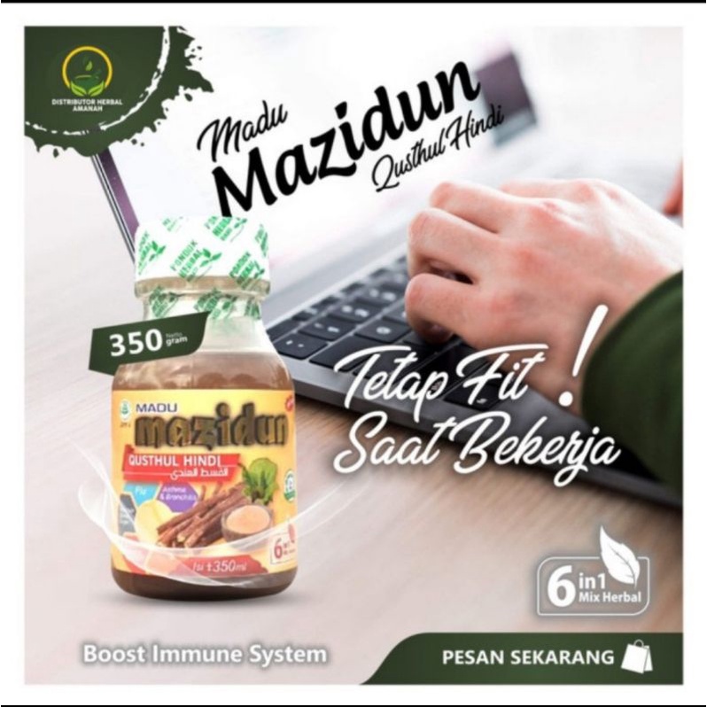

Madu Mazidun Qusthul Hindi 350 gram