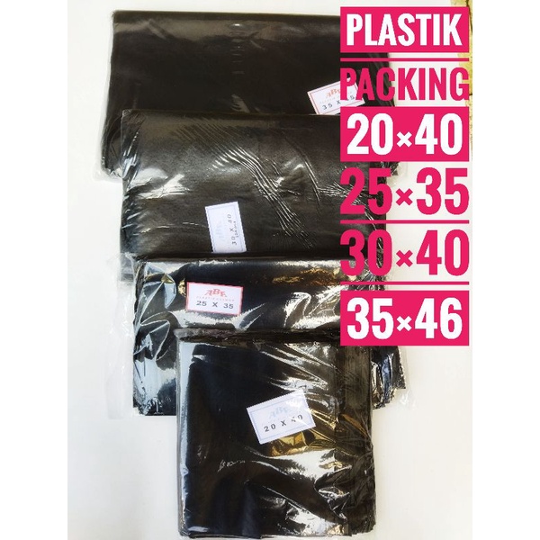 Plastik Packing Warna Hitam Plastik Hitam Online Shop