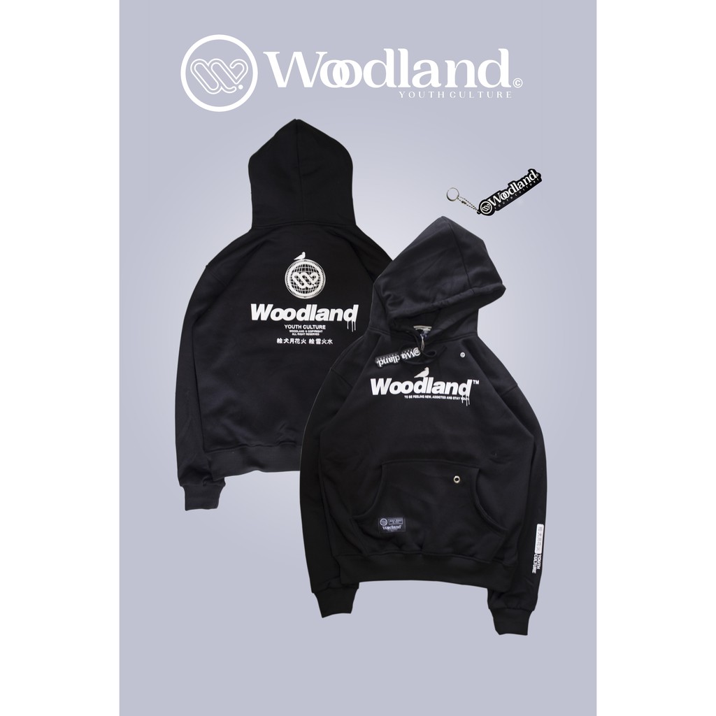 HOODIE ORIGINAL WOODLAND. HARDER