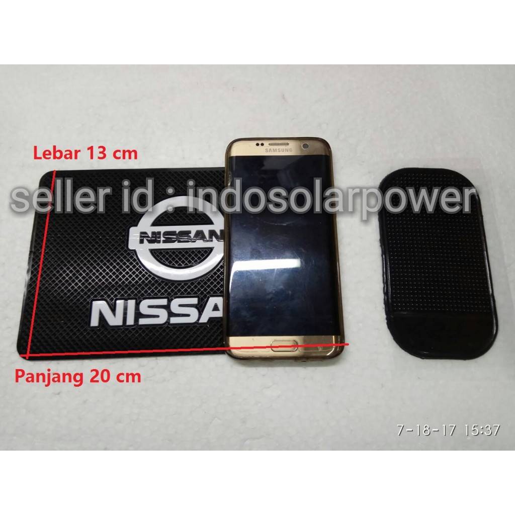 Dashmat NISSAN anti slip sticky pad HP GPS dashboard mobil Livina Evalia Juke Serena March Xtrail