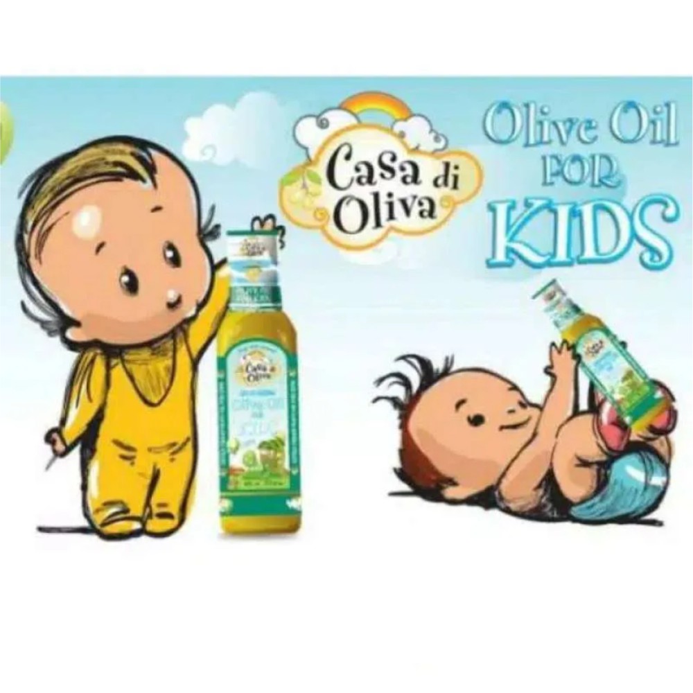 EVOO CASA DI OLIVA MPASI Bayi EXTRA VIRGIN Olive Oil FOR BABY KIDS