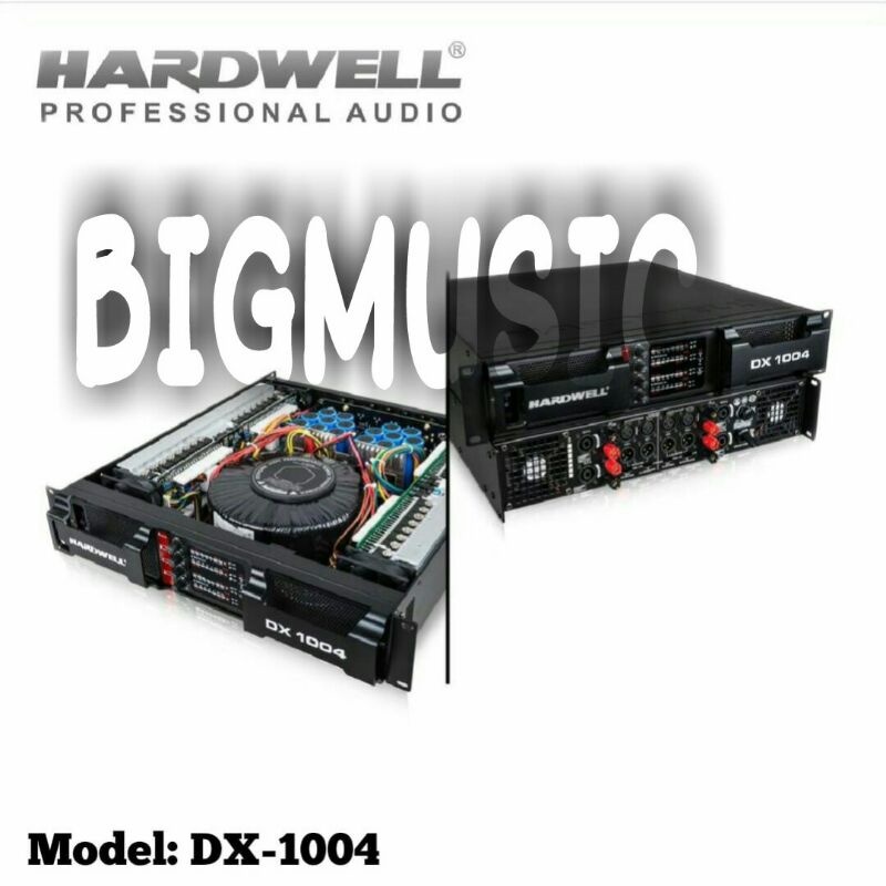 Power Hardwell DX 1004 Original Amplifier DX1004 Class H 4 Channel