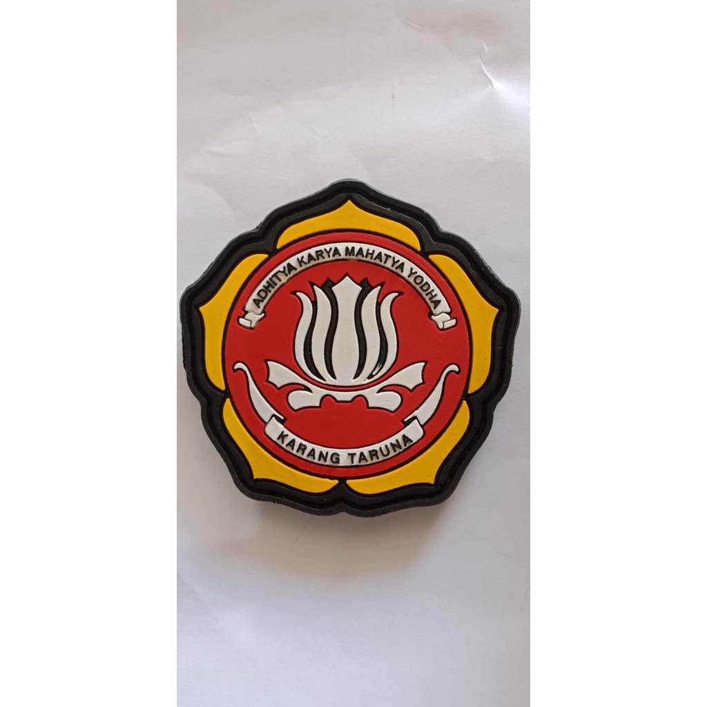 patch rubber logo/nama karang taruna