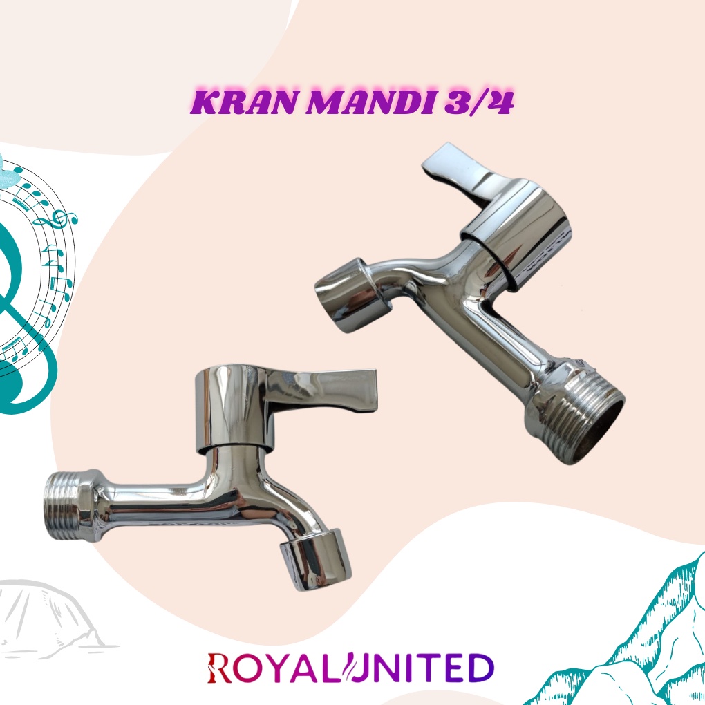 Kran Taman Stainless 3/4 - Kran air taman 3/4 berkualitas