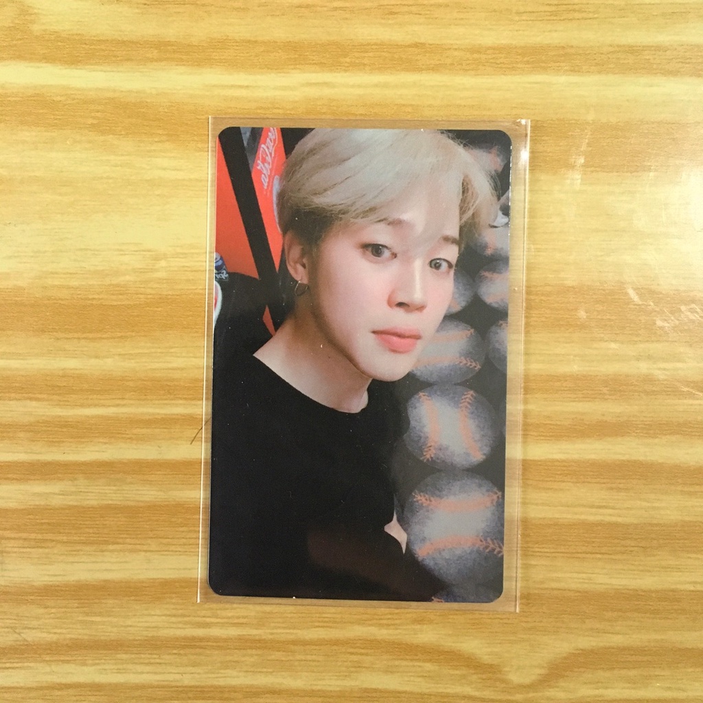 OFFICIAL BTS PHOTOCARD PC DVD LOVE YOURSELF NEW YORK LY NY PARK JIMIN (BONUS PC DICON 101 JIMIN) RAR