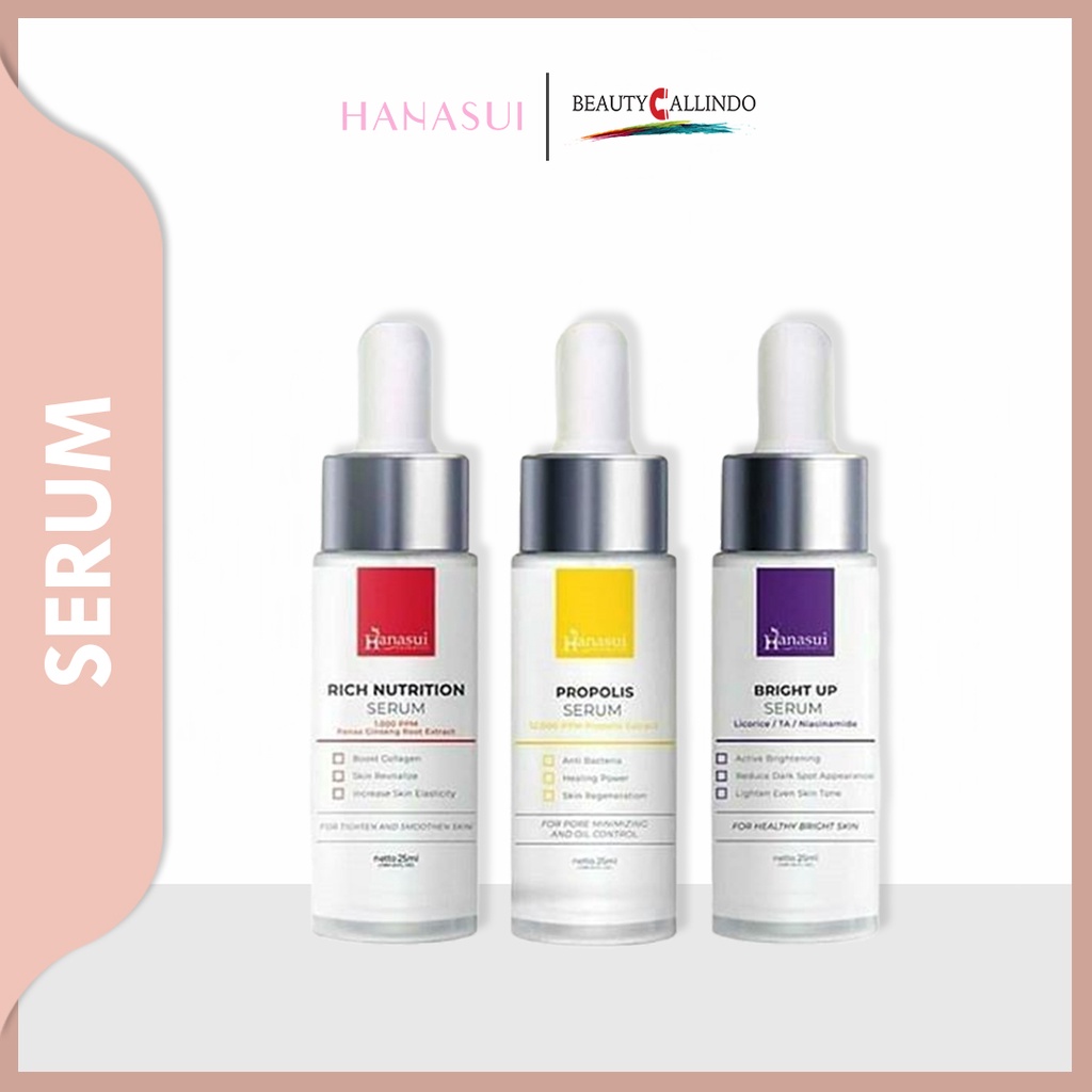 HANASUI INTENSE TREATMENT SERUM 25ml |Rich Nutrition | Bright Up | Propolis