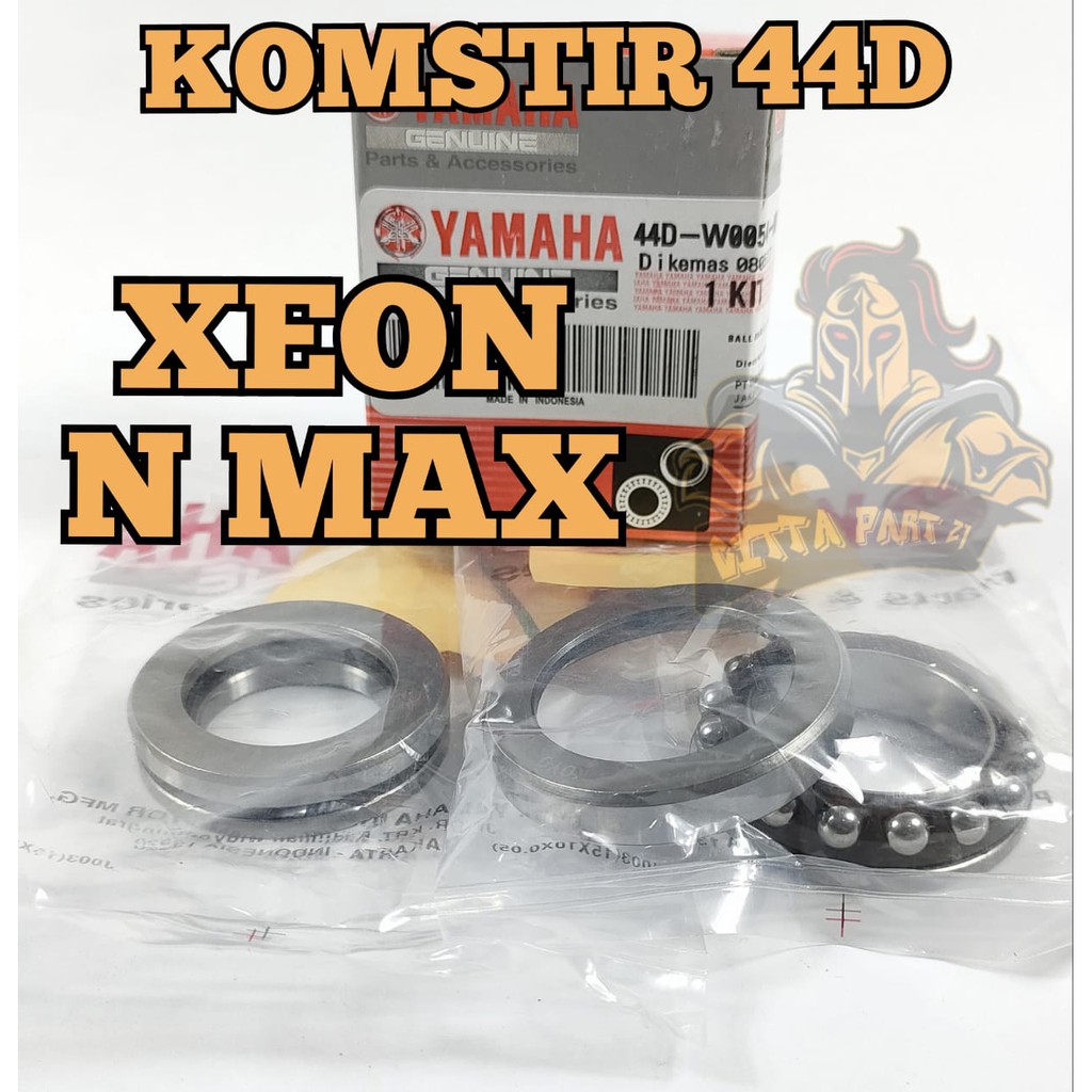 COMSTIR KOMSTIR YAMAHA 44D XEON BEARING STANG STIR KUALITAS ASLI ORIGINAL YAMAHA YGP PREISISI PAS AWET DAN DIJAMIN MANTAP XEOPN RC