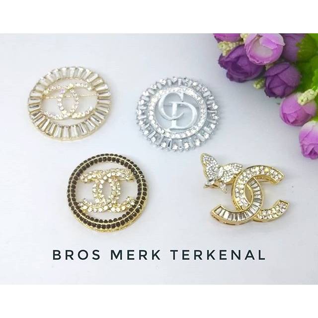 Bros hijab  chanel merk terkenal