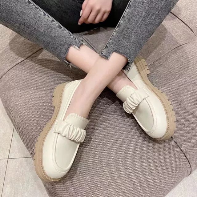 SEPATU WANITA LOAFER 2022 / SEPATU KOREA OOTD MATTE PREMIUM DM 27