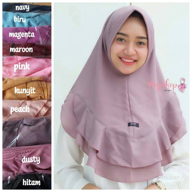Hijab instant Migi Wolfis