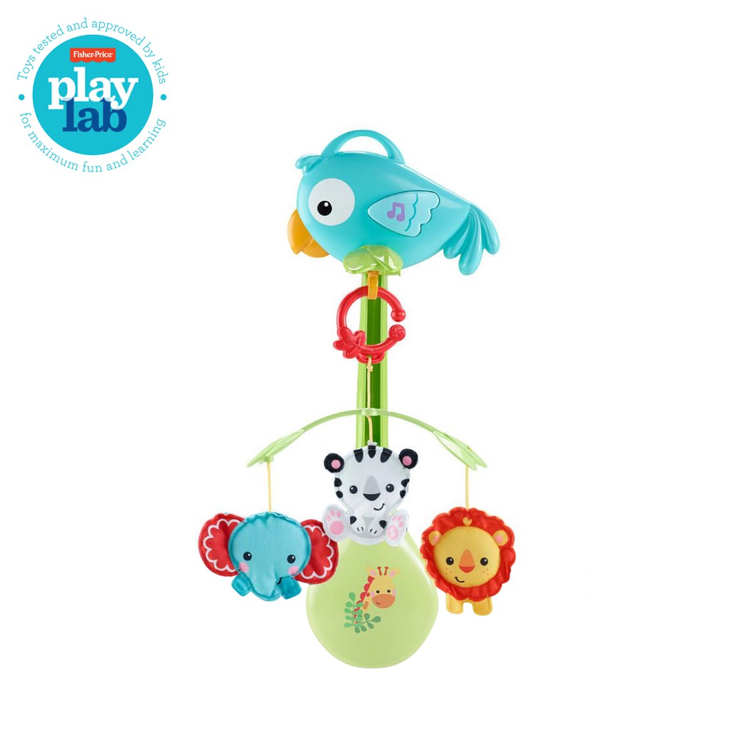 fisher price rainforest cot mobile