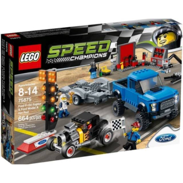 Lego Speed Champions 75875 Ford F 150 Raptor & Ford Model A Hot Road