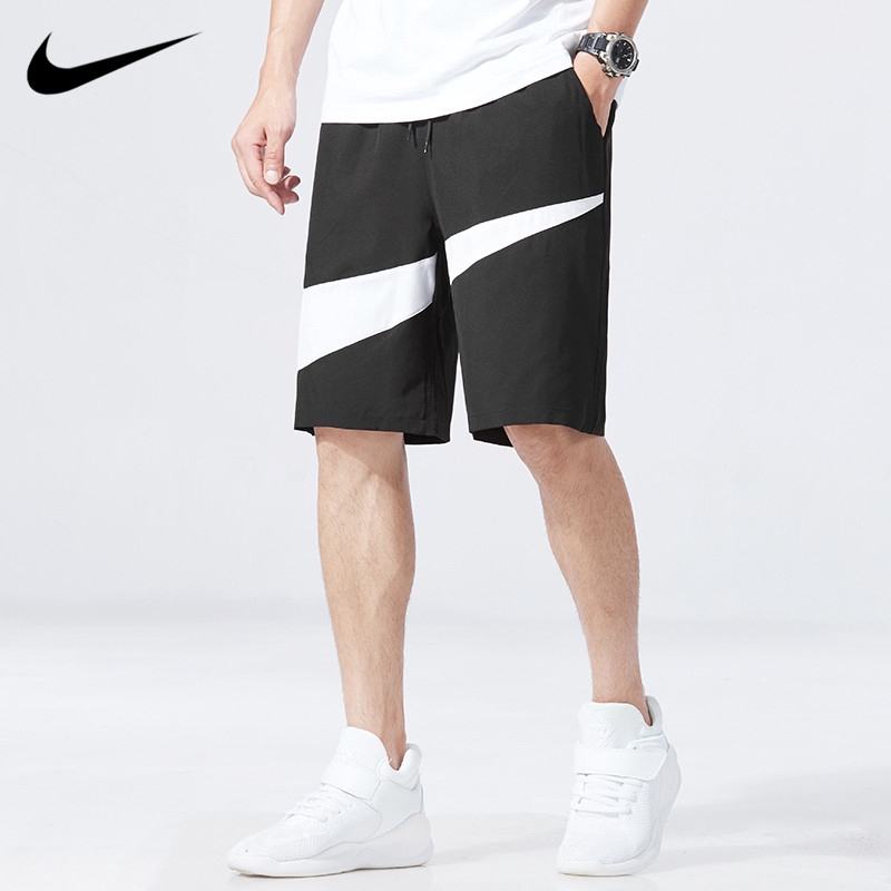  Celana  Training Pendek  Slim Elastis Casual Desain  Nike 