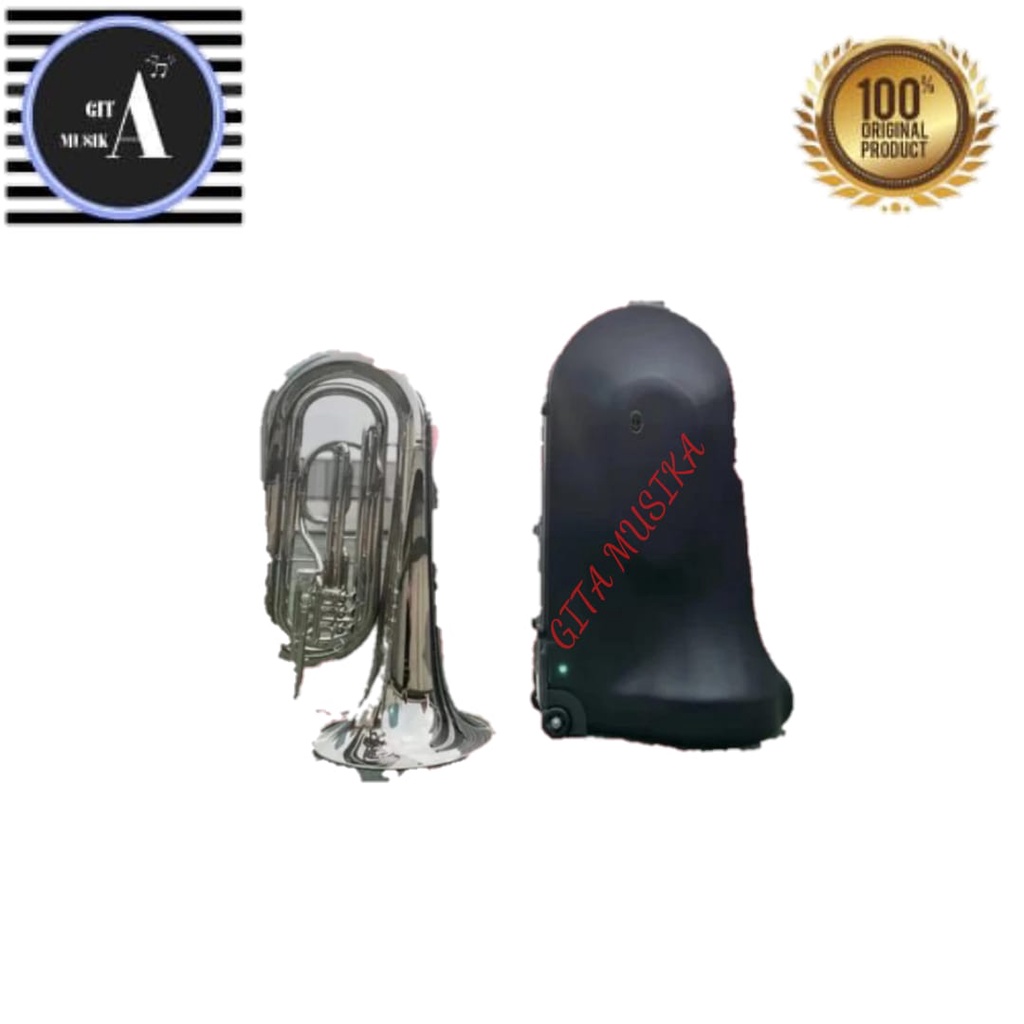 Marching Tuba Lincoln 4/4 Nickel LMT 030