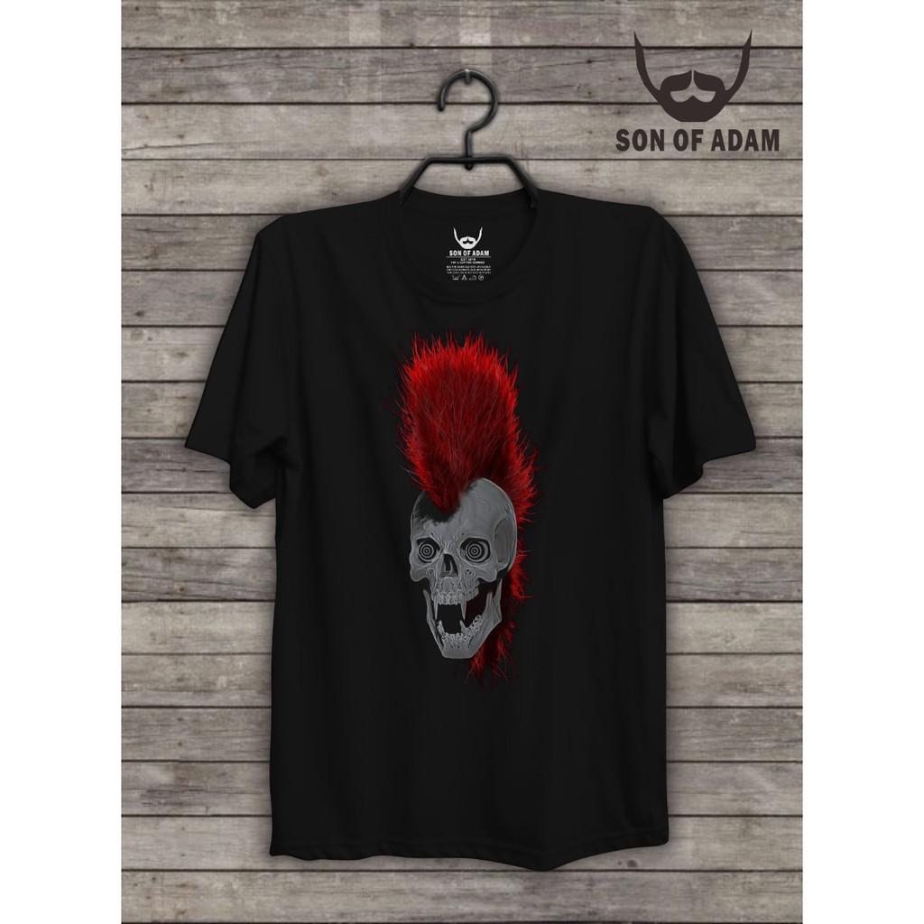 KAOS PRIA CUSTOM SABLON PRINTING DESAIN FUNK