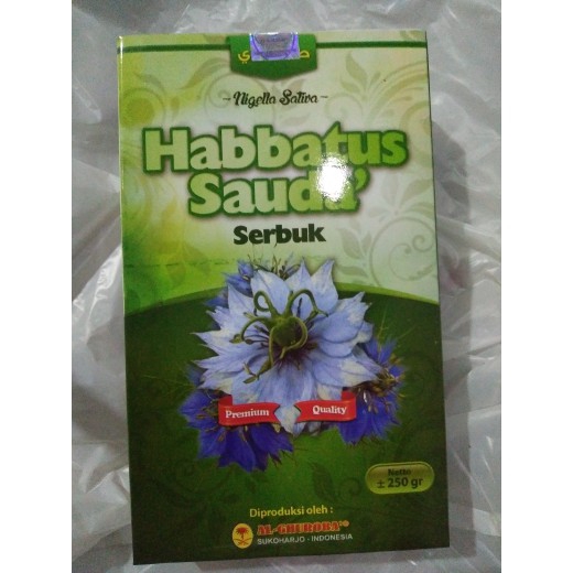 

Serbuk Habbatus Sauda Nigella Sativa Jintan Hitam Black Seed Premium Quality 250gram